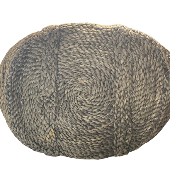 Handwoven Charcoal Jute Basket Storage - Picture 3 of 6